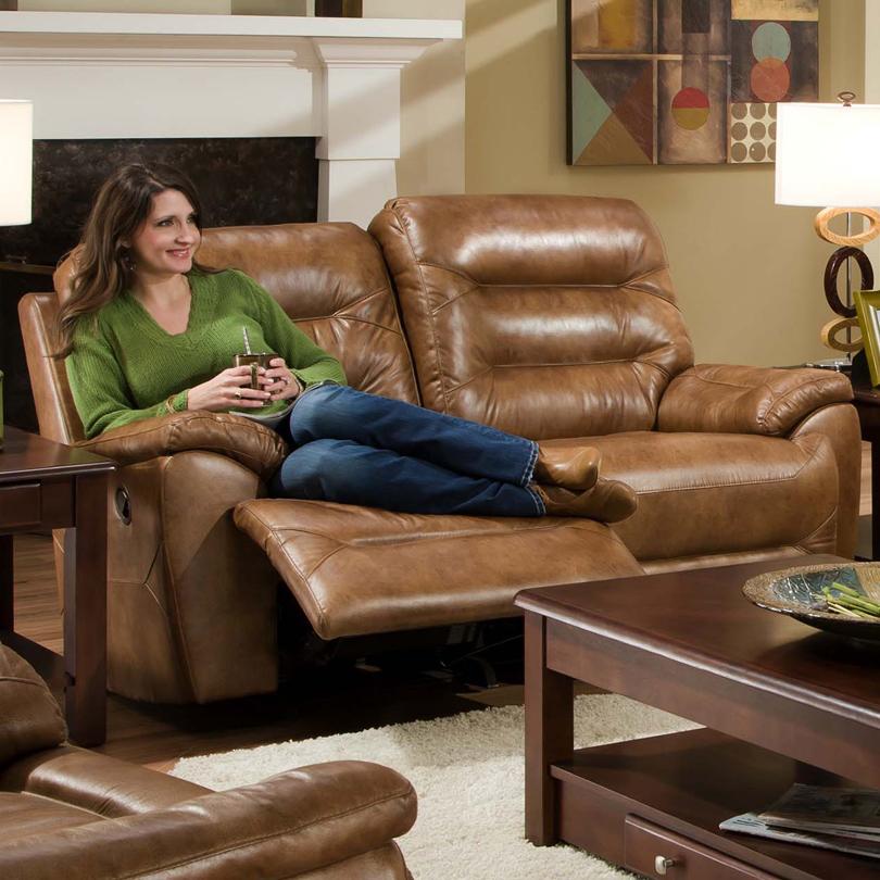 Franklin Freedom Two Seat Rocking Reclining Loveseat AHFA Reclining